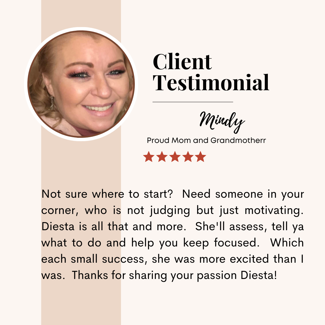 Mindy's testimonials 